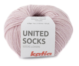 Katia United Socks 14 - Bleekrood