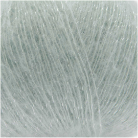 Rico Design Essentials Super Kid Mohair Loves Silk Glamorous Glitter aqua