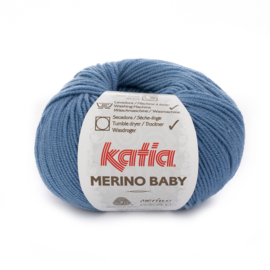 Katia Merino Baby 44 - Medium blauw