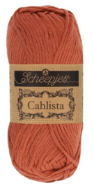 Scheepjes Cahlista 504 Brick Red