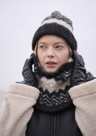 Coast Hat & Snood Alpaca Cotton