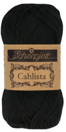 Scheepjes Cahlista 110 Jet Black