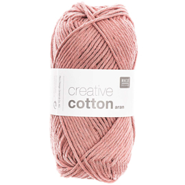 Rico Creative Cotton Aran 34 Berry
