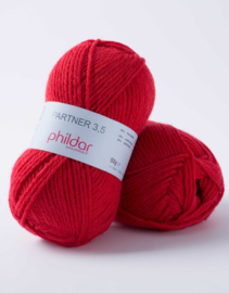 Phildar Partner 3,5 Rouge