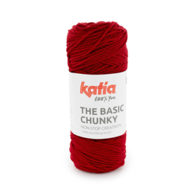 Katia The Basic Chunky 40 - Bloedrode