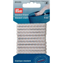 PRYM STANDAARD ELASTIEK 5MM WIT