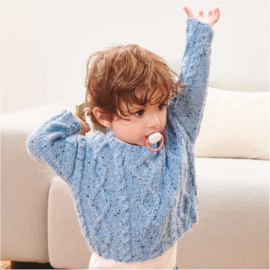 Rico Design Baby Dream Tweed dk Blau