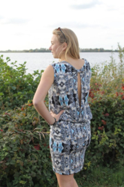 IT'S A FITS PATTERN Vest met grote kraag (1068)