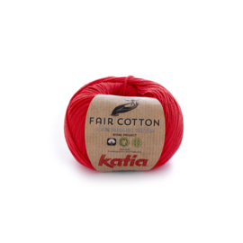 Katia Fair Cotton 4 - Rood