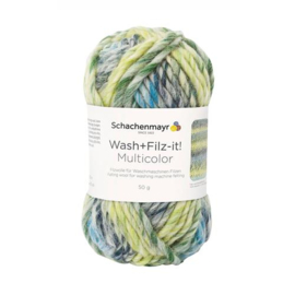 Wash+Filz-it! Multicolor 50 meter / 50 gram - Kleur 253