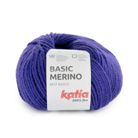 Katia Basic Merino 108 - Donker mauvé
