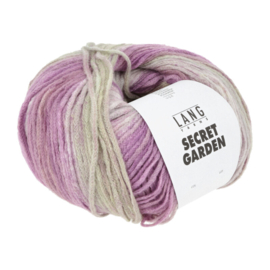 Lang Yarns Secret Garden lilac/light green