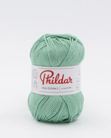Phildar Coton 3 Vert Pastel