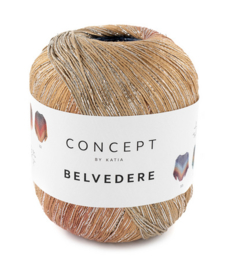 Katia Concept Belvedere 303 - Parelmoer-lichtviolet-Beige-Blauw