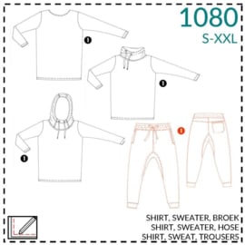 IT'S A FITS PATTERN Shirt-broek (1080)