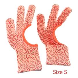 Bohin Quilting handschoenen maat M roze