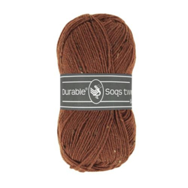 Durable Soqs Tweed 417 Bombay brown