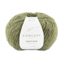 Katia Concept Soffiato 117 - Bleekgroen