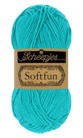 Scheepjes Softfun 2423 Bright Turquoise