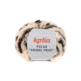 Katia Polar Animal Print 200 - Beige-Reebruin
