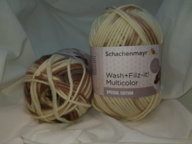 Schachenmayr Wash+Filz-It! Multicolor 200 gram kleur 268