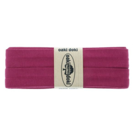 Oaki Doki Tricot de luxe jersey biaisband 20mm 015