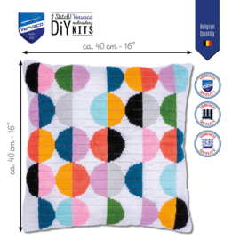 SPANSTEEKKUSSEN KIT CIRKELS