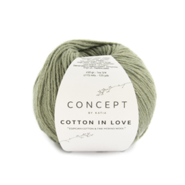 Katia Concept Cotton in Love 59 - Bleekgroen