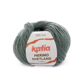 Katia Merino Shetland 102 - Groen-Veelkleurig