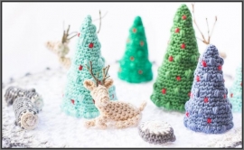 Amigurumi mini wereld kerstmis