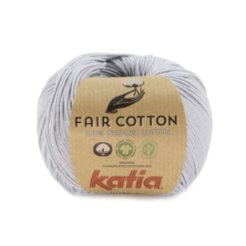 Katia Fair Cotton 50 - Parelmoer-lichtgrijs