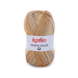 Katia Menfis Color 104 - Licht geel-Beige