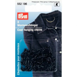 PRYM 552196 MANTELHANGERS IJZER ZWART