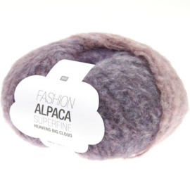 Rico Design Fashion Alpaca Superfine Heavens Big Cloud 001 Roze - violet