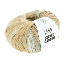 Lang Yarns Secret Garden mustard-yellow/sage