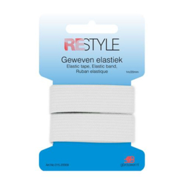 ReStyle 015.20009 Geweven elastiek 20 mm x 1 meter - Kleur 009