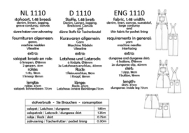 IT'S A FITS PATTERN Rok (1110)