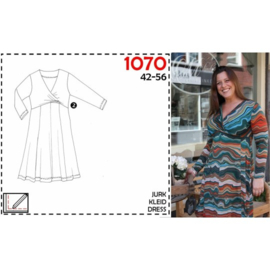 IT'S A FITS PATTERN Jurk jj (1070)