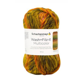 Wash+Filz-it! Multicolor 50 meter / 50 gram - Kleur 255