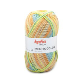 Katia Menfis Color 123 - Oranje-Beige-Pastel geel-Groen