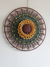 Haakpakket Funny Mandala Sunflower LARGE