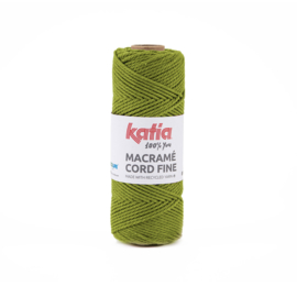 Katia Macramé Cord Fine 207 - Gras groen