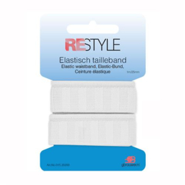 ReStyle 015.20200 Elastisch tailleband 25 mm x 1 meter - Kleur 009