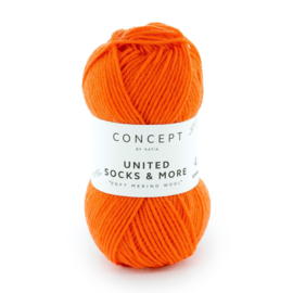 Katia United Socks 60 - Pompoen