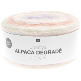 Rico Design Creative Alpaca Dégradé Lucky 8 pastel 001