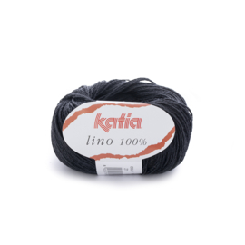 Katia Lino 100% 21 - Zwart
