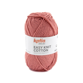 Katia Easy knit cotton 17 - Donker bleekrood