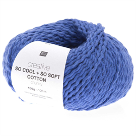 Rico Design Creative So Cool + So Soft Katoen chunky  BLUE