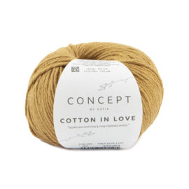 Katia Concept Cotton in Love 67 - Mosterdgeel
