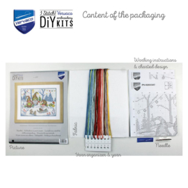 MINIATUUR KIT WINTERDIEREN SET VAN 3
